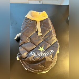 Beauty4littledogs brown and cream dog vest